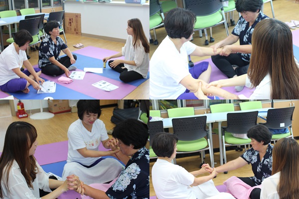 러빙핸즈(수족마사지 봉사단) 2차 전문교육 1회기